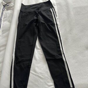 Adidas striped leggings